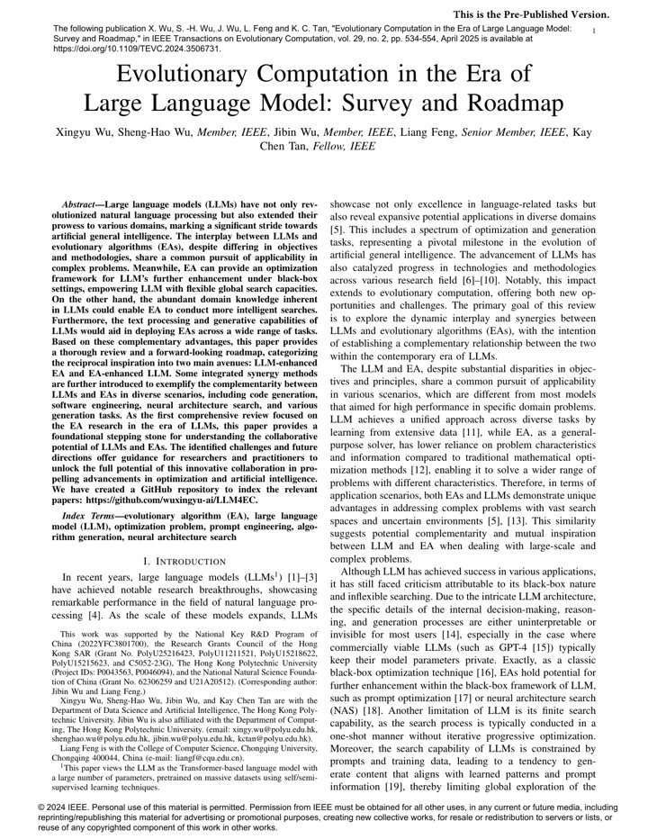 Evolutionary Computation Era