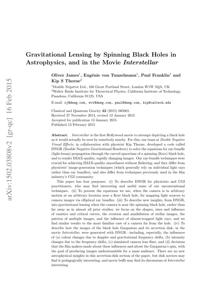 Gravitational Lensing
